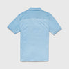 Tony Burnout Knit Shirt - Blissful Blue