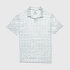 Gary Performance Polo - Blue Palm