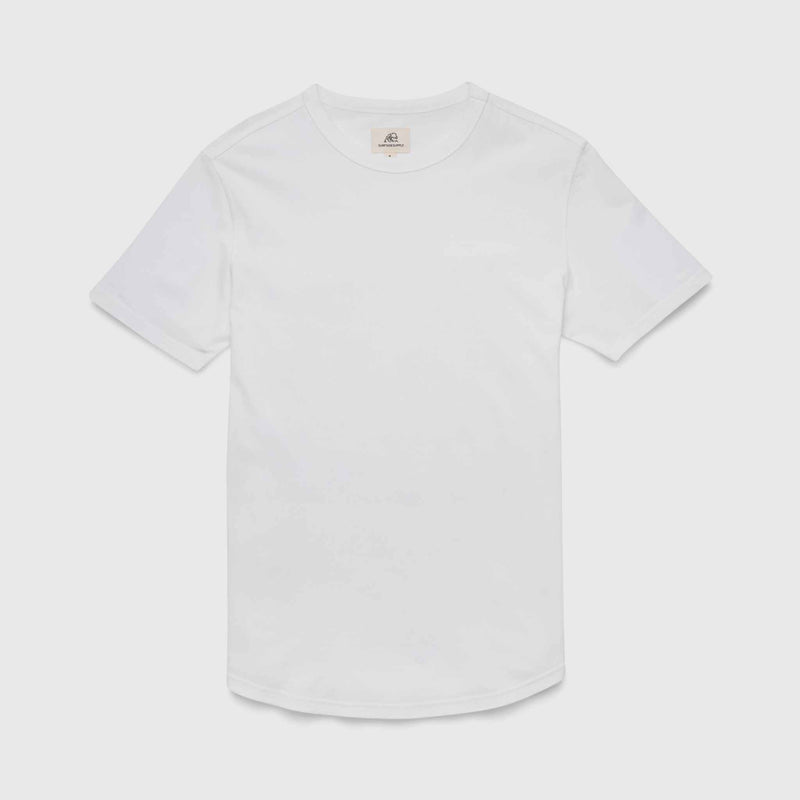 Salty Scoop Jersey Tee - White