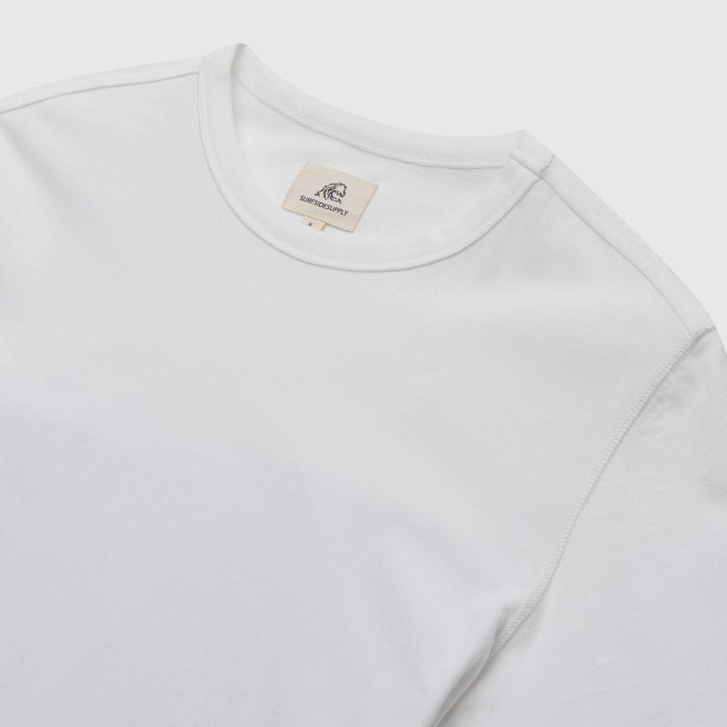 Salty Scoop Jersey Tee - White