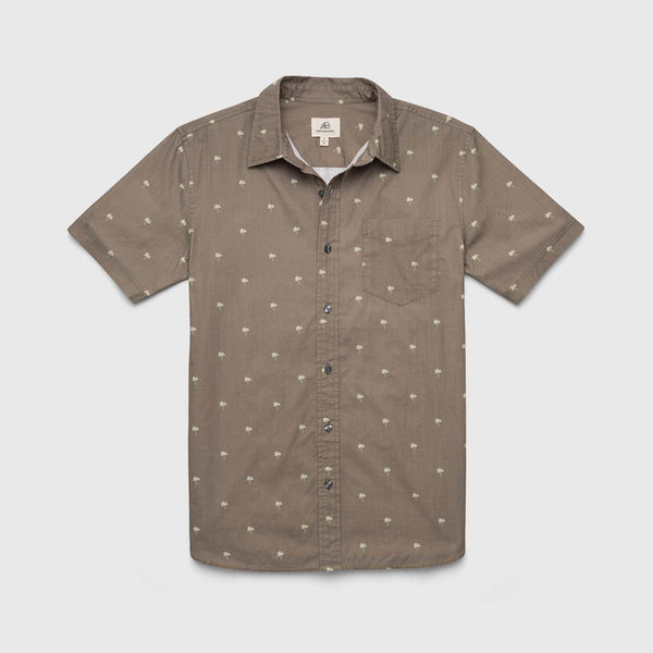 Joey Palm Shirt - Olive