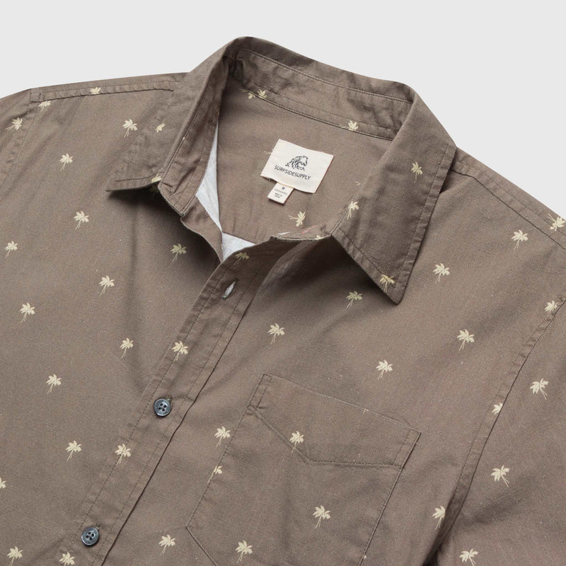 Joey Palm Shirt - Olive