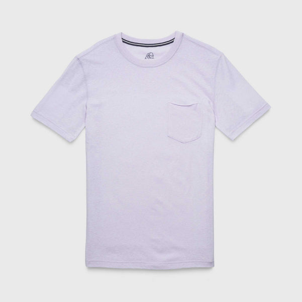 Nick Slub Pocket Tee - Purple Heather