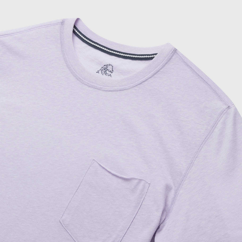 Nick Slub Pocket Tee - Purple Heather