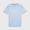 Nick Slub Pocket Tee - Blissful Blue