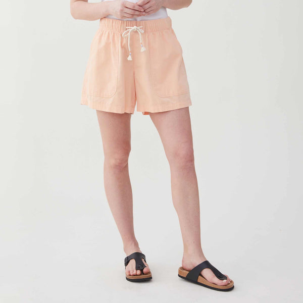 Taylor Corduroy Short - Apricot Ice