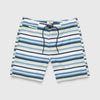 Duke 7.25” Stripe Boardshort - Green