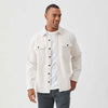 Dylan Beach Utility Shirt - Jet Stream