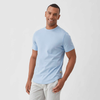 Salty Scoop Jersey Tee - Subdued Blue