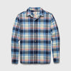 Brian Slub Plaid Shirt - Multi Green Combo