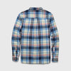 Brian Slub Plaid Shirt - Multi Green Combo