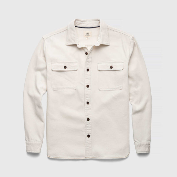 Dylan Beach Utility Shirt - Jet Stream