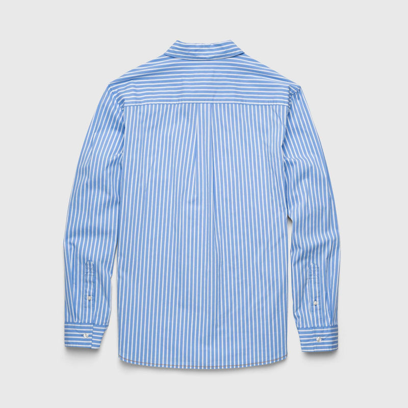 Brian Stripe Shirt - Blue