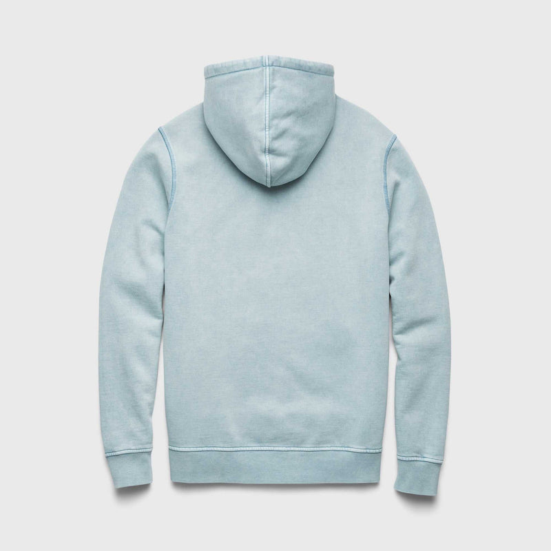 Stax Vintage Wash Hoodie - Smoke Blue