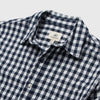 Brian Check Shirt - Navy Blazer