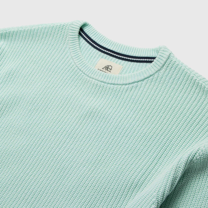 Eddie Knit Sweater - Spa Green