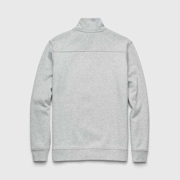 Bobby Melange Quarter Zip - Heather Grey