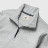 Bobby Melange Quarter Zip - Heather Grey