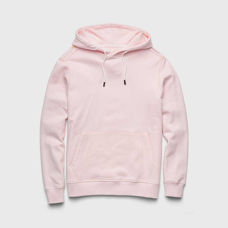 Marine French Terry Hoodie - Barley Pink