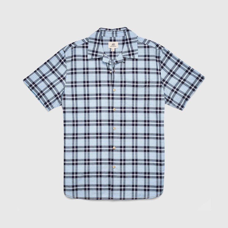 Billy Plaid Shirt - Sky Plaid