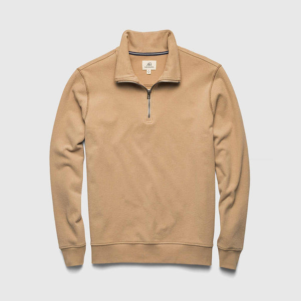 Bobby Corded Quarter Zip - Chinchilla