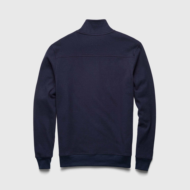 Bobby Corded Quarter Zip - Navy Blazer