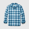 Brian Brushed Cotton Shirt - Blue Combo