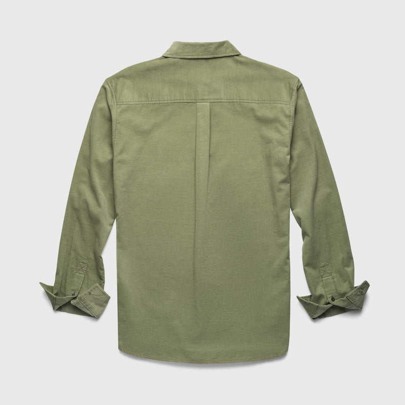 Brian Corduroy Shirt - Hedge Green