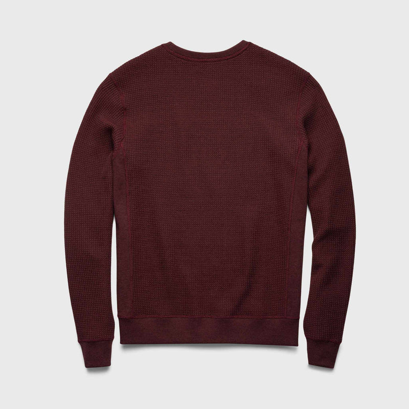 Butch Thermal Crewneck - Cabernet Heather