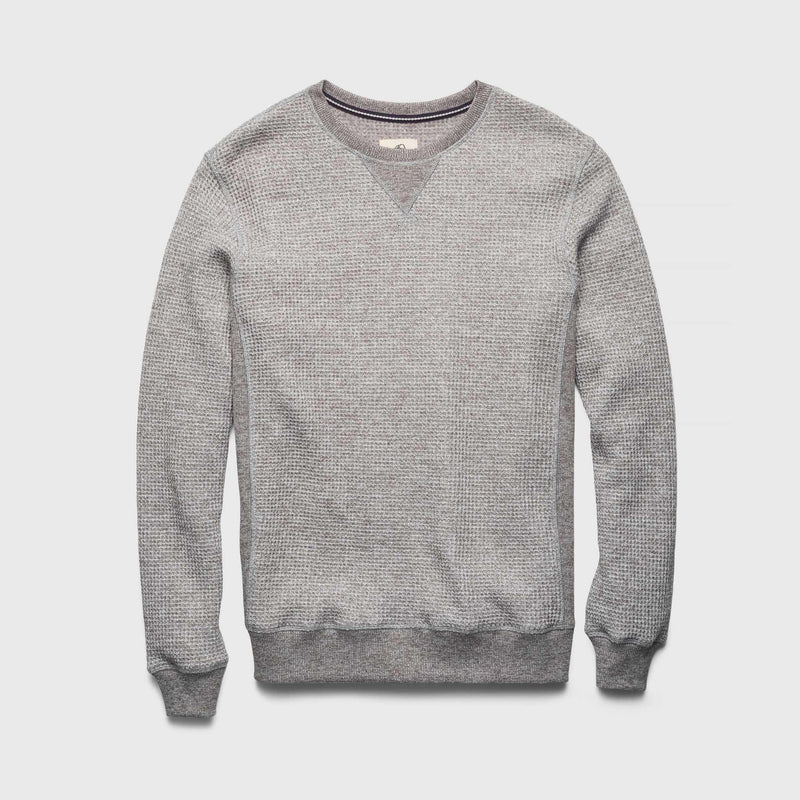 Butch Thermal Crewneck - Heather Grey