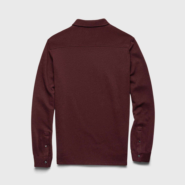 Cary Ultra Soft Polo - Cabernet Heather