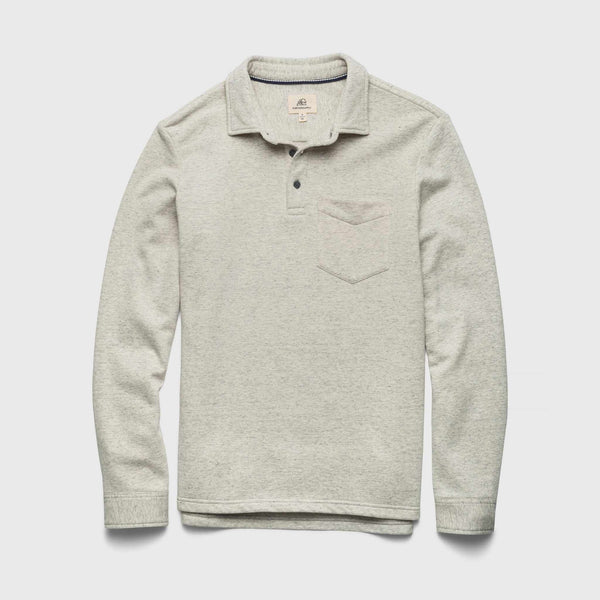 Cary Ultra Soft Polo - Heather Grey