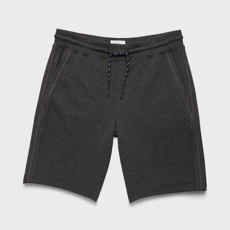 Chuck Brushback Fleece Short - Charcoal Heather