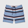 Duke 7.5” Stripe Boardshort - Sky