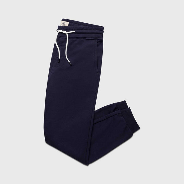 Dune Drawstring Terry Jogger - Navy Blazer