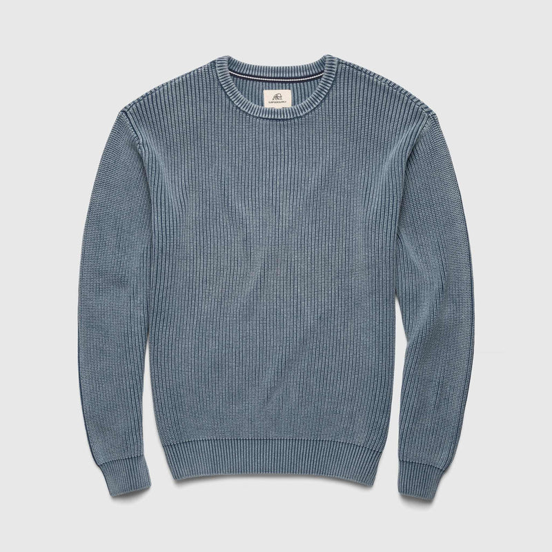 Eddie Knit Sweater - Oceana Blue