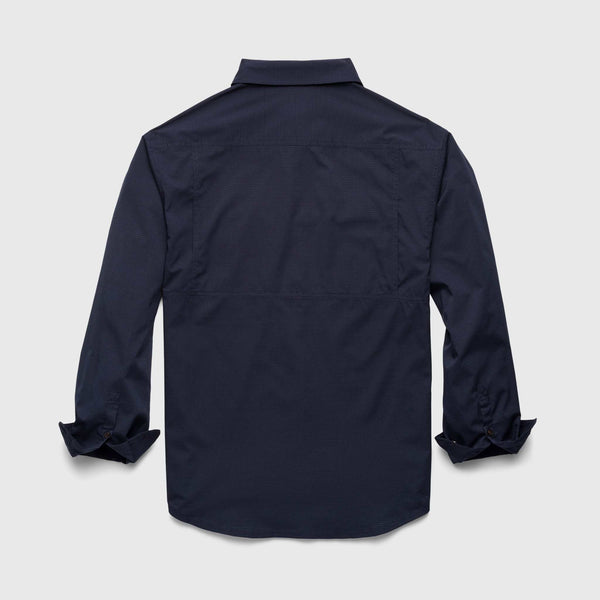 Fluke Utility Ripstop Shirt - Navy Blazer