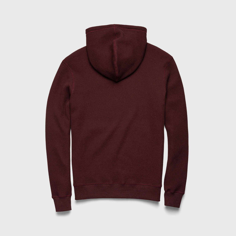 Ivan Thermal Hoodie - Cabernet Heather