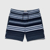 Jimmy 6.5" Stripe Volley - Navy White