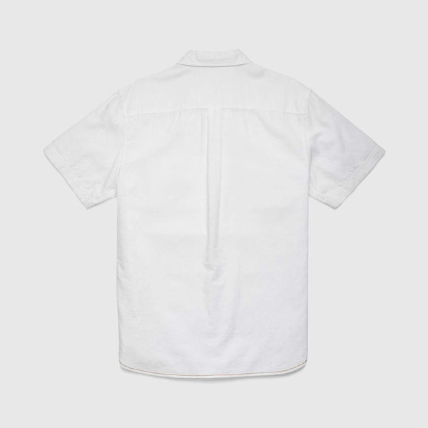 Joey Slub Island Shirt - Bright White