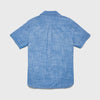 Joey Slub Island Shirt - Strong Blue