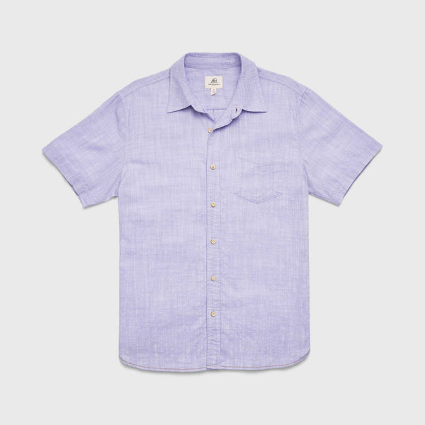 Joey Slub Island Shirt - Violet