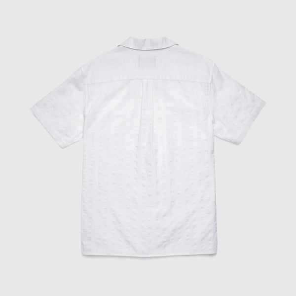 Mariner Tonal Stripe Shirt - Brilliant White