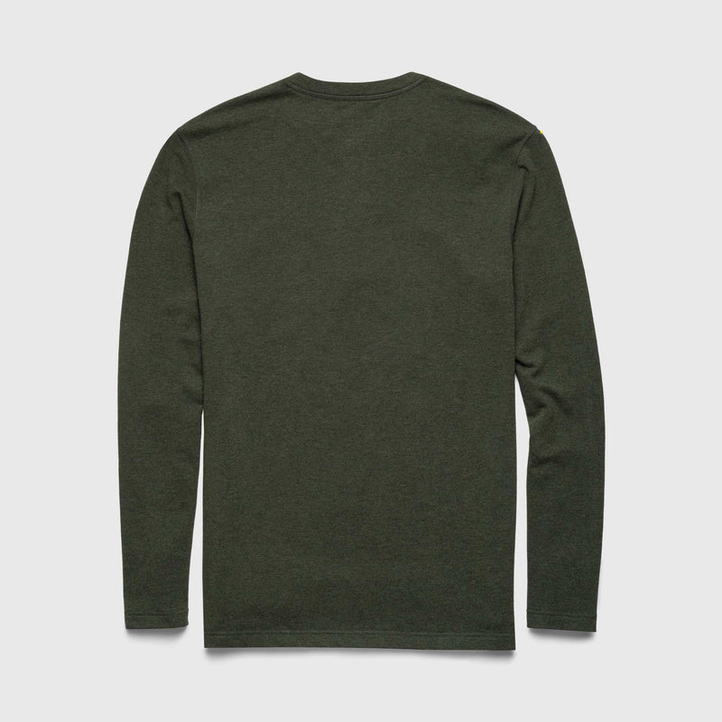 Sean Ultra Soft Classic Henley - Green Heather