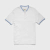 Shore Collarless Polo - Brilliant White