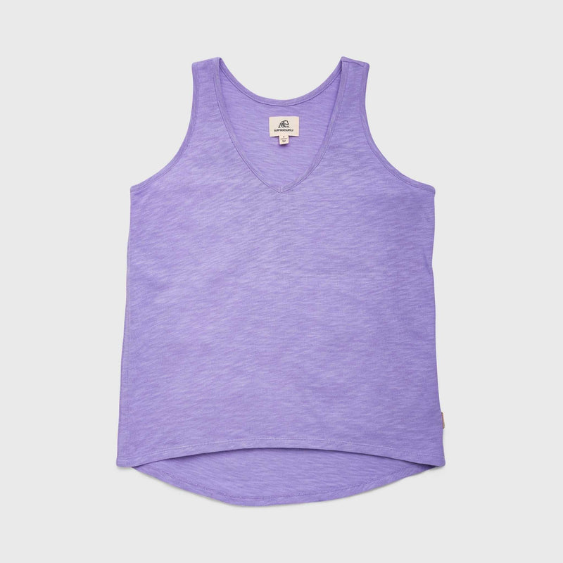 Val Slub Tank - Violet