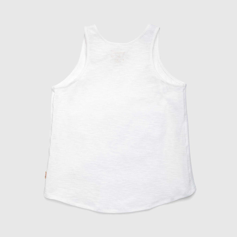 Val Slub Tank -  White