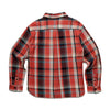 Alex Plaid Utility Overshirt - Orange Combo