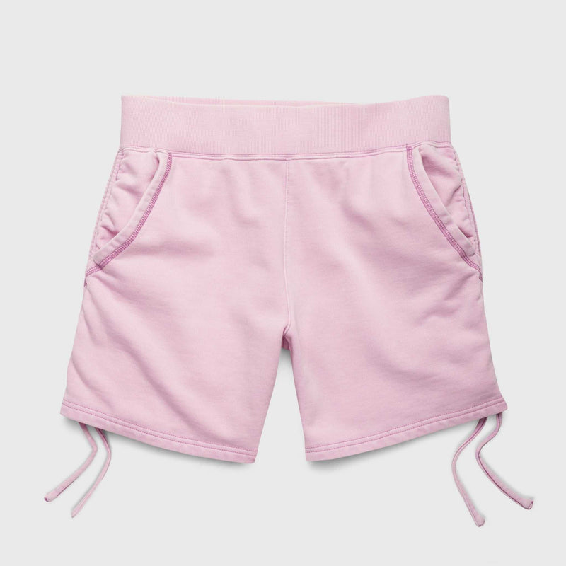 Alexa Washed Fleece Short – Pink Lavender