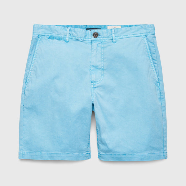 Andrew 8" Stretch Twill Short - Baltic Sea Blue